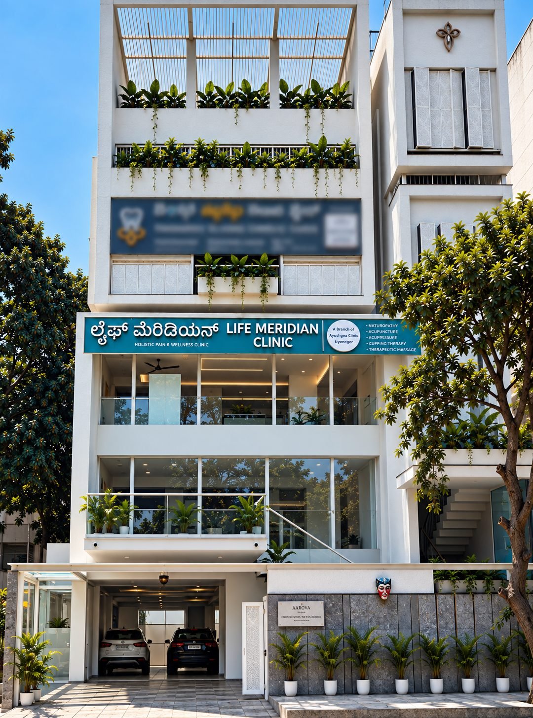 The Life Meridian building on Near ISRO Office, Bengaluru